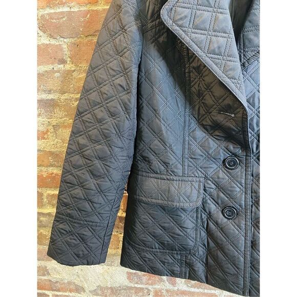 New York & Co Black Quilted Ladies Jacket Size Medium - Picture 12 of 13